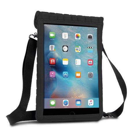 ipad carrier with shoulder strap.